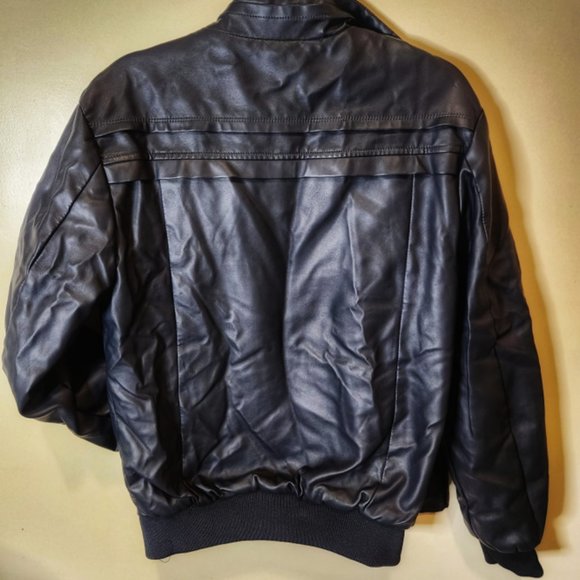 ZSHOW Black Faux Leather Jacket (Small) - Picture 3 of 5
